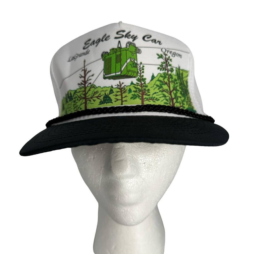 Vtg Retro LaGrande Oregon Hat Snapback Rope Cap Adjustable‎ Gorpcore Cabincore